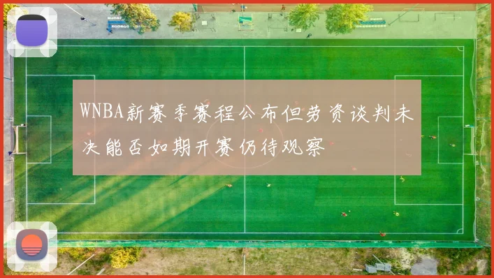 WNBA新赛季赛程公布但劳资谈判未决能否如期开赛仍待观察